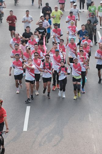 Race photo from Smartfren Run 2024 Vibes