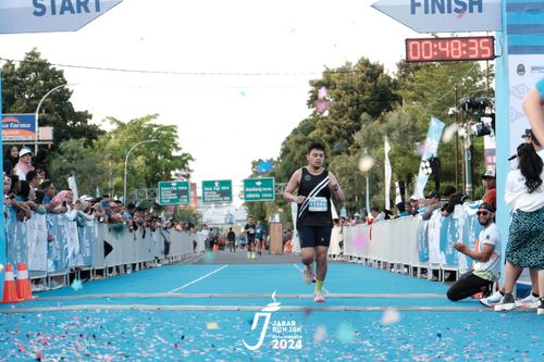 Race photo from Jabar Run 10K 2024
