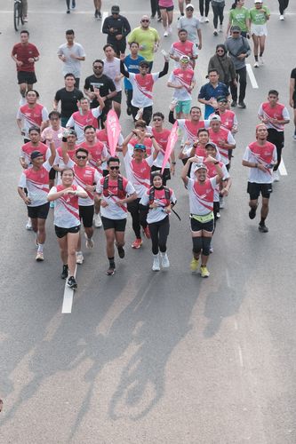 Race photo from Smartfren Run 2024 Vibes