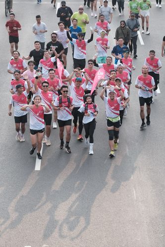 Race photo from Smartfren Run 2024 Vibes