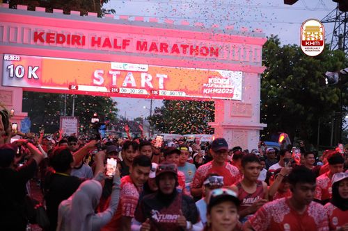 Race photo from Kediri Half Marathon 2025