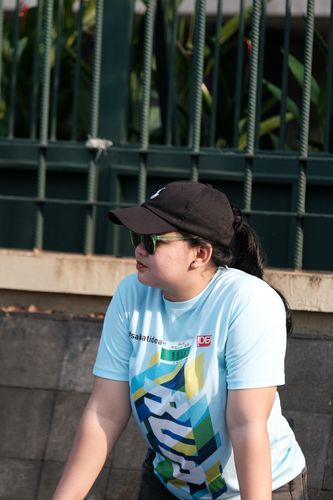 Race photo from Lari Bareng Yuk!