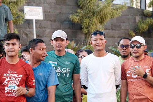 Race photo from Shake Out Run Jabar 10K