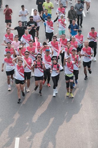 Race photo from Smartfren Run 2024 Vibes