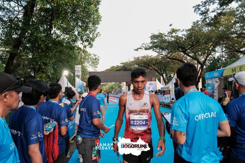 Race photo from Taman Budaya x BOGORUN 2025