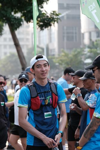 Race photo from Lari Bareng Yuk!