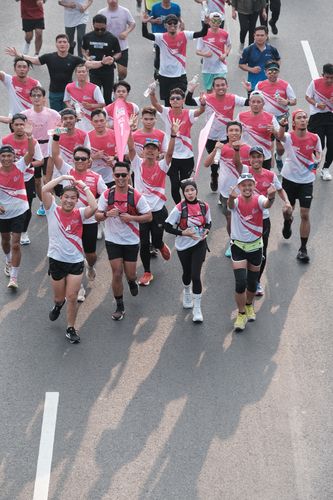 Race photo from Smartfren Run 2024 Vibes
