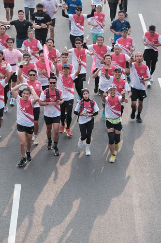 Race photo from Smartfren Run 2024 Vibes