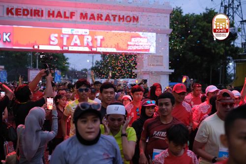 Race photo from Kediri Half Marathon 2025