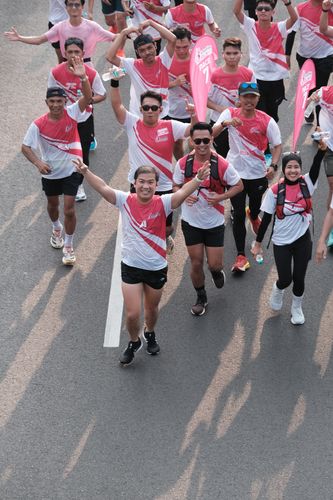 Race photo from Smartfren Run 2024 Vibes