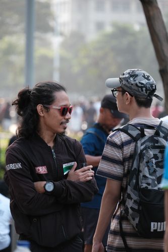 Race photo from Lari Bareng Yuk!