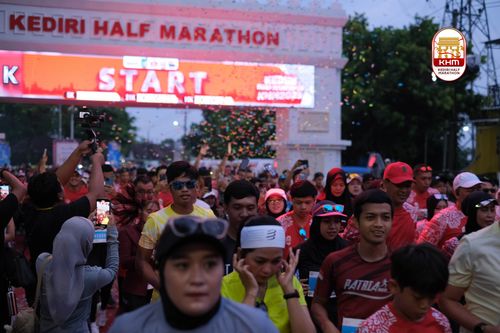 Race photo from Kediri Half Marathon 2025
