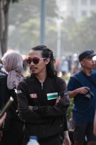 Race photo from Lari Bareng Yuk!