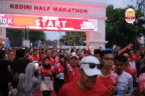 Race photo from Kediri Half Marathon 2025