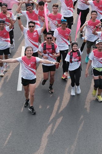 Race photo from Smartfren Run 2024 Vibes