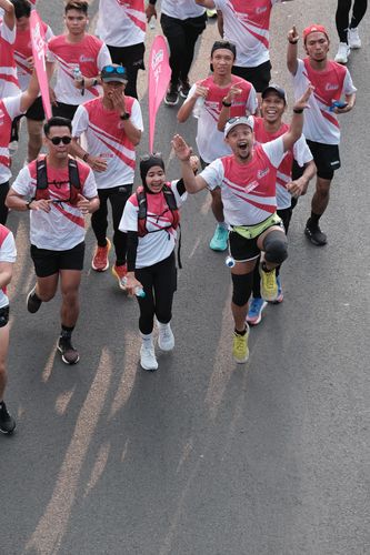 Race photo from Smartfren Run 2024 Vibes