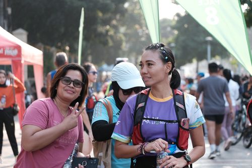 Race photo from Lari Bareng Yuk!