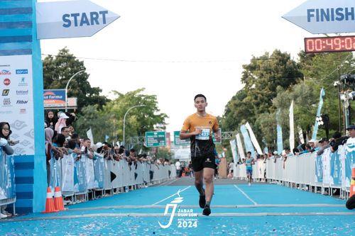 Race photo from Jabar Run 10K 2024