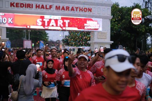 Race photo from Kediri Half Marathon 2025