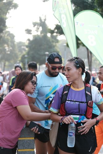 Race photo from Lari Bareng Yuk!