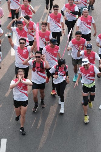 Race photo from Smartfren Run 2024 Vibes
