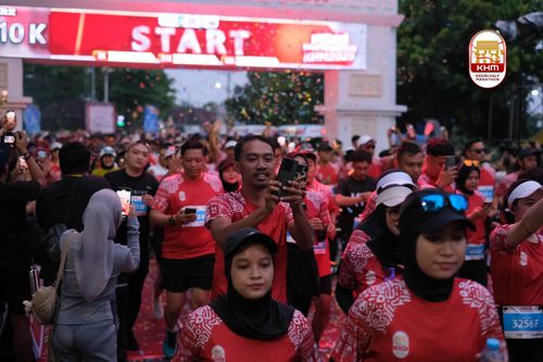 Race photo from Kediri Half Marathon 2025