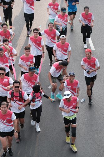 Race photo from Smartfren Run 2024 Vibes