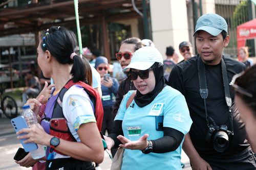 Race photo from Lari Bareng Yuk!