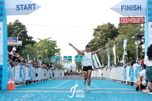 Race photo from Jabar Run 10K 2024