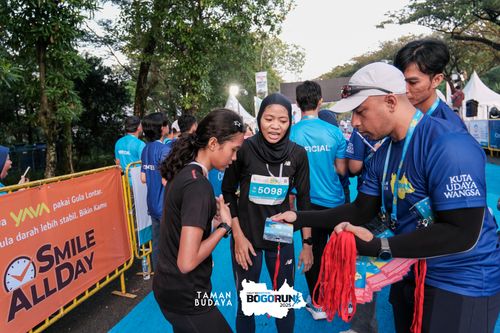 Race photo from Taman Budaya x BOGORUN 2025