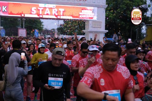 Race photo from Kediri Half Marathon 2025