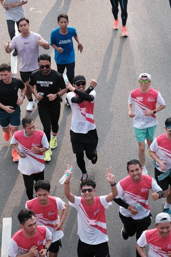 Race photo from Smartfren Run 2024 Vibes