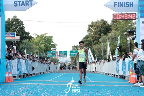 Race photo from Jabar Run 10K 2024