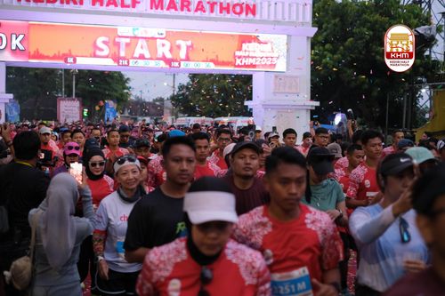 Race photo from Kediri Half Marathon 2025