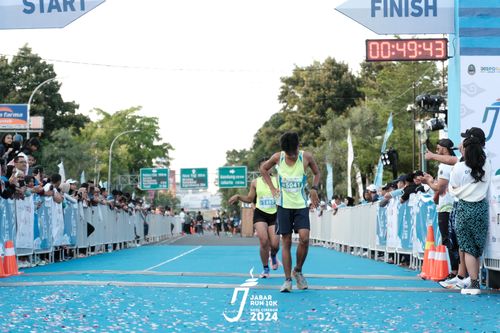 Race photo from Jabar Run 10K 2024