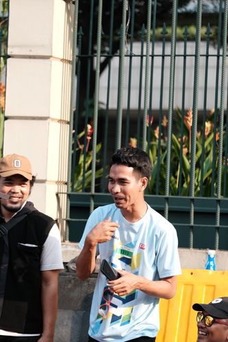Race photo from Lari Bareng Yuk!