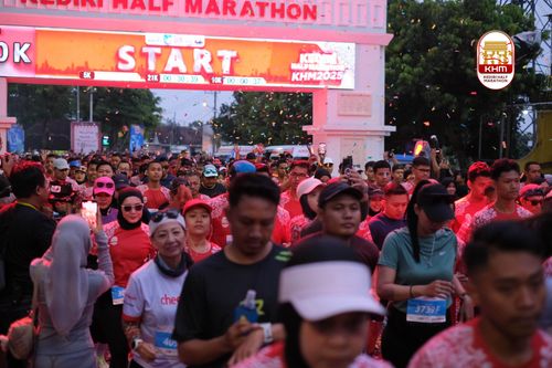Race photo from Kediri Half Marathon 2025