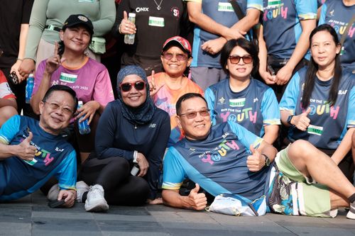 Race photo from Lari Bareng Yuk!