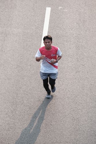 Race photo from Smartfren Run 2024 Vibes