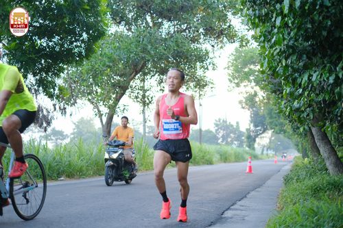 Race photo from Kediri Half Marathon 2024