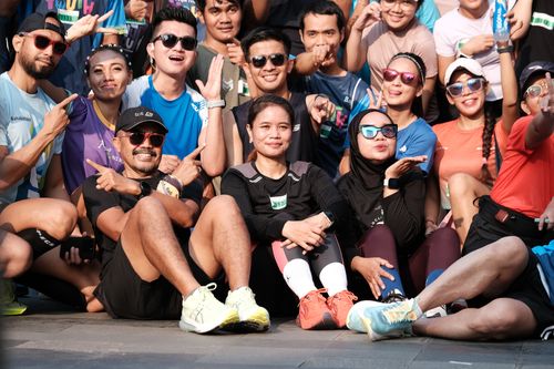 Race photo from Lari Bareng Yuk!