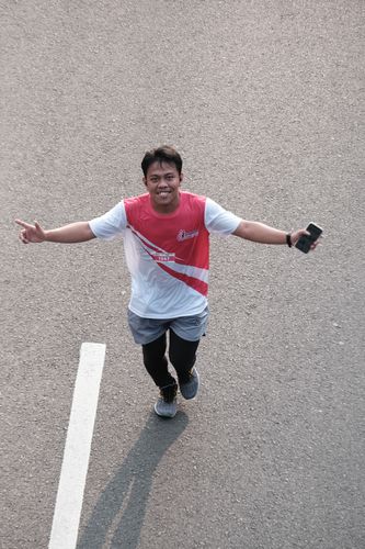 Race photo from Smartfren Run 2024 Vibes