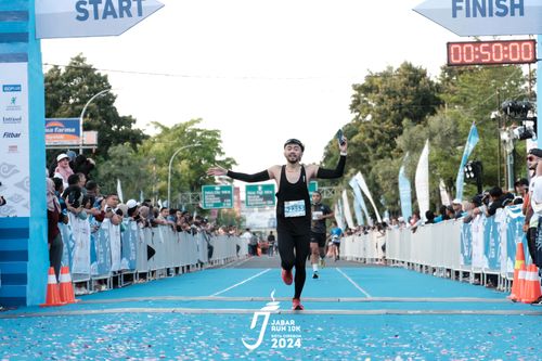 Race photo from Jabar Run 10K 2024