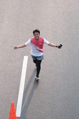 Race photo from Smartfren Run 2024 Vibes