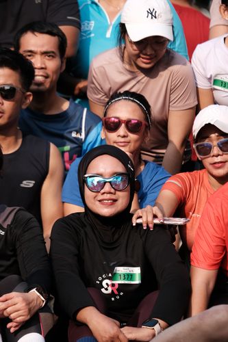 Race photo from Lari Bareng Yuk!