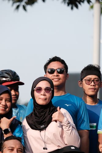 Race photo from Lari Bareng Yuk!