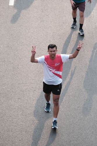 Race photo from Smartfren Run 2024 Vibes