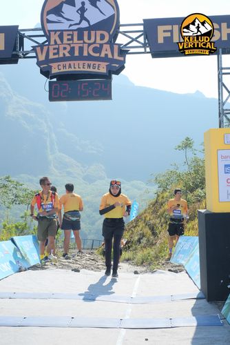 Race photo from Kelud Vertical Challenge 2024