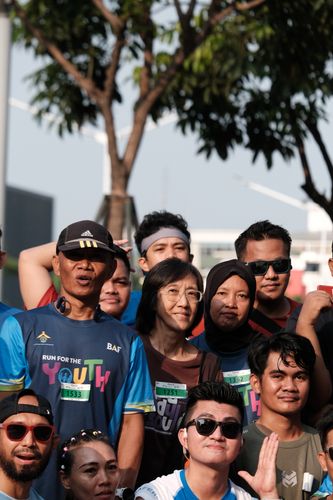 Race photo from Lari Bareng Yuk!