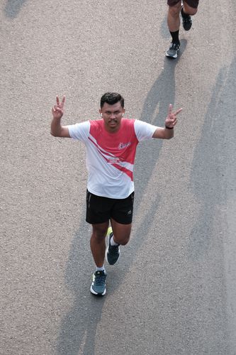 Race photo from Smartfren Run 2024 Vibes